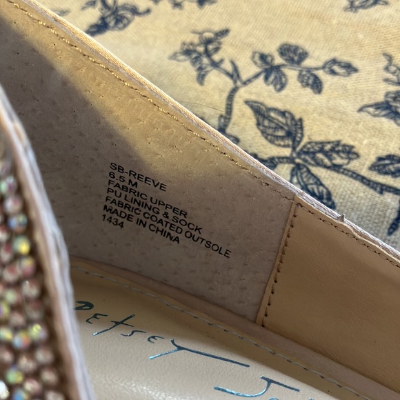 NWOT Blue by Betsy Johnson Reece Flats - Picture 5 of 8